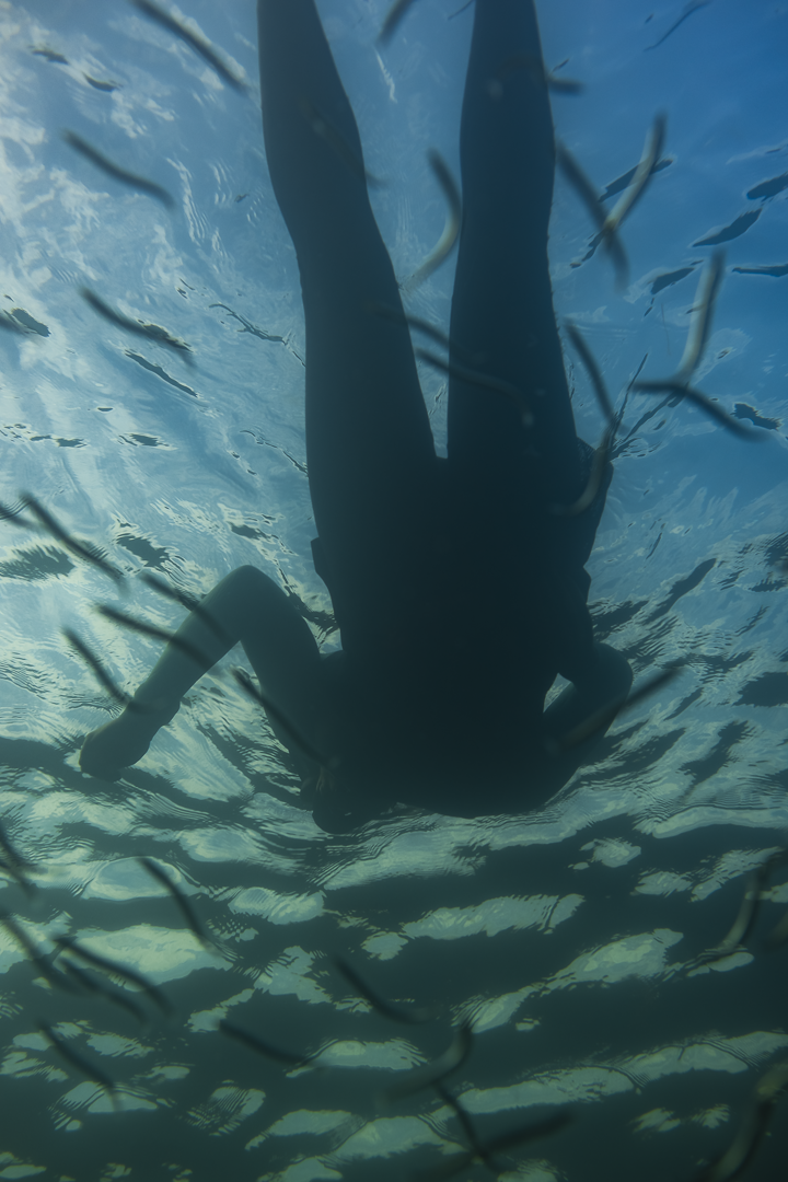 Returning to the surface after free diving